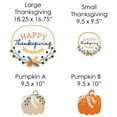 thumbnail image 6 of Big Dot of Happiness Happy Thanksgiving - Yard Sign and Outdoor Lawn Decorations - Fall Harvest Party Yard Signs - Set of 8, 6 of 8