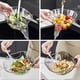 thumbnail image 5 of Drain Basket Multi-Functional Plastic Draining Bowl,Washing Vegetable Fruit Salad (Grey) - RIpj, 5 of 5
