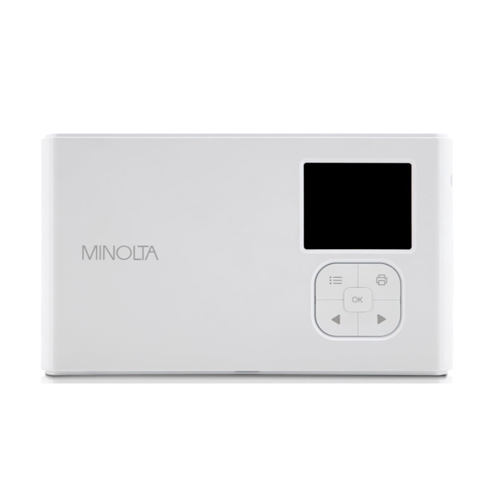 Minolta MNCP10-PK Instapix Instant Print Camera - Coral Pink