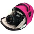 thumbnail image 3 of Compact Water Resistant Soft Padded DSLR Camera Case with Top Handle Shoulder Bag, 3 of 7