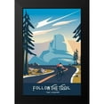 thumbnail image 2 of Escalante, Omar 13x18 Black Modern Framed Museum Art Print Titled - Follow the Trail, 2 of 5