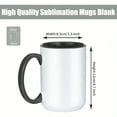 thumbnail image 2 of Sublimation Mugs 15 oz Set of 12 Bulk Coffee Mugs with Box Sublimation Blanks Tazas Para Sublimar Coffee Cups 6 White and 6 Black, 2 of 9