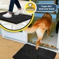 thumbnail image 6 of Muddy Mat® | Super Absorbent Door Mat Indoor, Microfiber Quick Dry Chenille Entryway Rug, Non-Slip Front Door Mat, Indoor Mats for Entryway, Machine Washable Pet Rug, Charcoal 48"x60", 6 of 6
