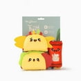thumbnail image 3 of Hugsmart Taco Pupper Plush Dog Toy - Fuzzy, Squeaky, for Small & Medium Dogs, 3 of 4