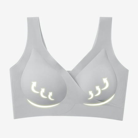 Women s Bras Women s Bras No Underwire Breathable Sports Bras for Women Front Closure Bras Nursing Bras for Breastfeeding Ladies Comfortable No Steel Ring Front Buckle Bra Woman Underwear 1
