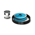 thumbnail image 5 of Low Noise Belt Drive 16T 40T mission Gears System DIY Modify Upgrade Parts for Tamiya TT02 TT-0, 5 of 5