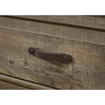 Signature Design by Ashley Trinell Rustic 2 Drawer Nightstand with USB