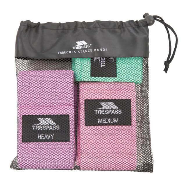 Trespass - Banda de Resistencia para Mujer (Rosa, Verde)