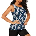 thumbnail image 2 of Lsque Cute Rabbit Printed Workout Tank Tops for Women, Athletic Sports Tank Tops, Compression Sleeveless Dry Fit Shirts,Sleeveless Yoga Shirt-Large, 2 of 9