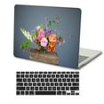 thumbnail image 4 of KSK KAISHEK Hard Shell for Newest MacBook Pro 15" 2019-2016 A1990&A1707 + Black Keyboard Cover, Flower 0938, 4 of 5