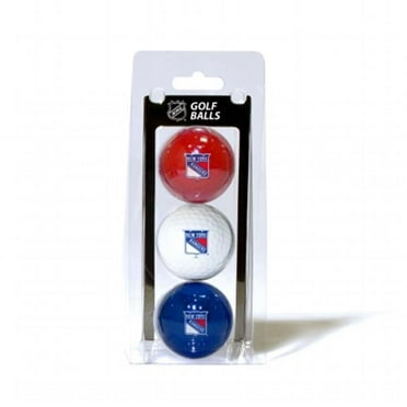 Team Golf New York Rangers Golf Balls, Assorted Colors, 3 Pack