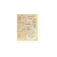 thumbnail image 4 of Historic Map - Amsterdam Netherlands - Baedeker 1910 - 23 x 28.76 - Vintage Wall Art, 4 of 5