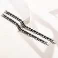 thumbnail image 7 of Gents Bracelet for Men, Two Tone 14K White Gold Bracelet, Men Jewelry, 7 of 7
