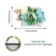 thumbnail image 4 of Xiao Hua Paquete de 4 peinetas laterales de metal con flores artificiales, pinzas para el pelo con dientes, lazos florales, horquillas, pasadores, pinzas, tocados para mujer, decoración de bodas., 4 of 5