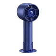 thumbnail image 1 of GUOOL Handheld Mini Fan 3 Speeds Adjustable Personal Fan for Travel Office Summer Blue, 1 of 9