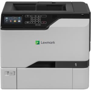 Lexmark CS725de Laser Printer - Color - 2400 x 600 dpi Print - Plain Paper Print - Desktop - 50 ppm Mono / 50 ppm Color Print - Envelope No. 7 3/4, Statement, Folio, Oficio, Legal, Letter, (Best Color Laser Printer For Printing Envelopes)