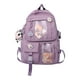 thumbnail image 2 of Mochila para mujer, mochila informal, bolsa de viaje para adolescentes, estudiantes de primaria Púrpura Yuyangstore Mochilas lindas, 2 of 8