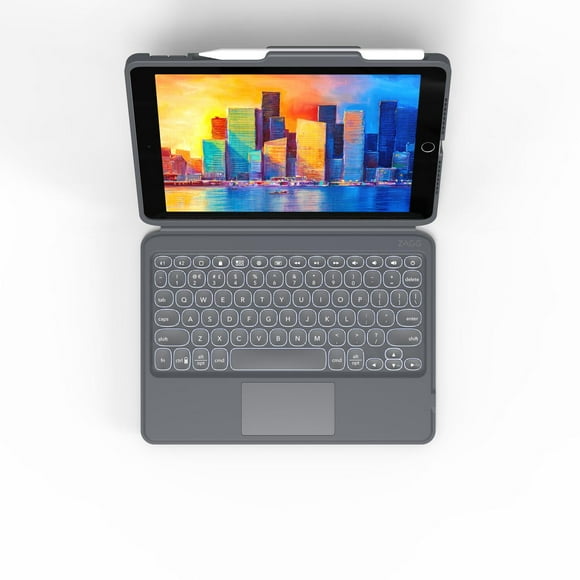 Teclado Zagg Pro Keys para iPad 10.2 Gen 7 8 9 ZAGG Pro Keys con Trackpad