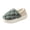 Grey, variant on Womens Closed Back Fuzzy Slippers Bubble Fleece Lined Platform Warm Plush Non Slip House Slippers