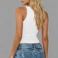 thumbnail image 5 of Wlynlyn Womens Tank Tops Sleeveless Ribbed Knit Going out Tops Scoop Neck Cami Shirts Slim Fitted Basic Tee Tops, 5 of 7