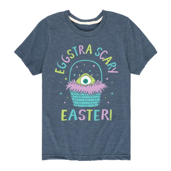 Monsters Inc - Eggstra Scary Easter - Toddler And Youth Short Sleeve Graphic T-Shirt