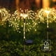 thumbnail image 4 of Kuymtek 2 uds 125LED fuegos artificiales solares luz de diente de león decoración de jardín al aire libre (cálido), 4 of 9