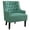 Teal, variant on Lexicon Charisma Upholstered Accent Chair in Indigo