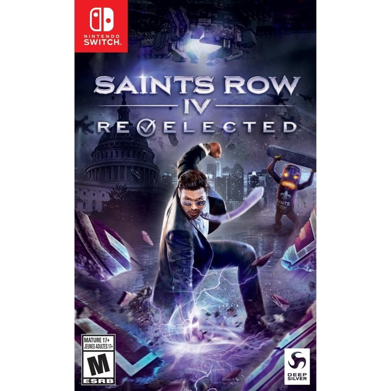 Nintendo Switch Saints Row NORD01, Video Game, Saints Row IV Re-Elected, Super Powers