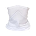 thumbnail image 1 of Neck Gaiter Unisex Scarf Universal Use Durability Bandana Balaclavas High Elasticity Multiple Color Sports Equipment Children white, 1 of 5