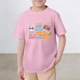 thumbnail image 2 of WERYOUNG Boy's T-Shirts Easter Short Sleeve Crewneck Kids Letter Print T Shirts Daily Wear Comfort Fit Tee Shirts Party Night Soft Comfortable Children Tops, 2 of 4