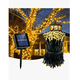 thumbnail image 2 of Serie Navideña Solar Luces Decoraciones Exterior 12M color amarillo, 2 of 4