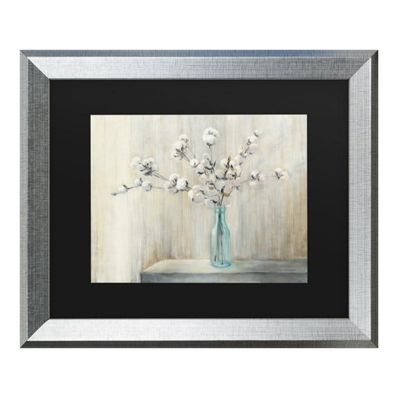 Trademark Fine Art 'Cotton Bouquet' Canvas Art by Julia Purinton