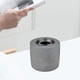 thumbnail image 1 of Pozo de fuego de , chimenea de de hormigón, cuenco de fuego de calefacción, chimenea de escritorio de fuego Real para interior, , GRIS Soledad Chimenea de mesa, 1 of 10