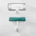 thumbnail image 4 of 1 Uds. Soporte para escoba montado en la pared-soporte para fregona/soporte para escoba de pared, organizador de suministros de limpieza autoadhesivo resistente para, 4 of 5