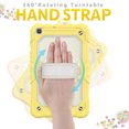 thumbnail image 2 of TECH CIRCLE Bumper Case for Samsung Galaxy Tab A7 (SM-T500) Tablet 10.4" 2020 Version, Shockproof Protective Cute Kids Case with Screen Protector & Hand Strap & Kickstand & Shoulder Strap, Yellow, 2 of 7