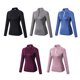 thumbnail image 3 of Sonducket Ropa interior térmica de poliéster para mujer, abrigo portátil de manga larga de secado rápido, ropa atlética de Yoga, abrigo es Prendas para la parte del cuerpo Negro XXL, 3 of 6
