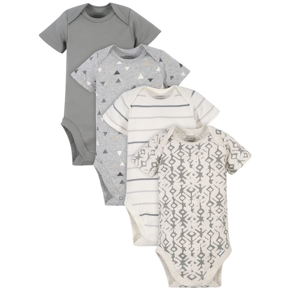 Modern Moments Modern Moments by Gerber Baby Boy Onesies Bodysuits