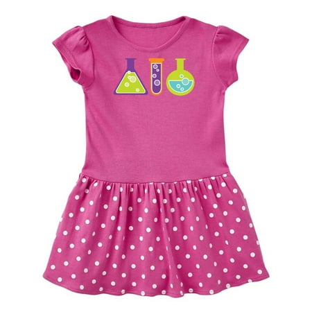 

Inktastic Scientist Kids Chemistry Beakers Gift Baby Girl Dress