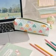thumbnail image 4 of Versatile Cloth Storage Bag for Campus Supplies and Personal Accessories Organization - Multi-Compartment Pouch for Writing Tools and Cosmetic Brush Storage - Portable Organizer Bag, 4 of 7