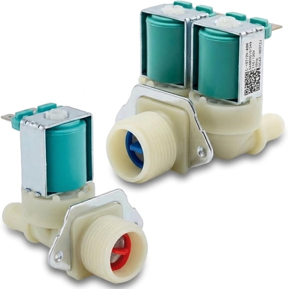 Aniceparthy DC62-30312J Washer Cold and Hot Side Water Valve Set,Replacement for Samsung Kenmore Washers,Replaces  DC62-30314K  DC62-30314H 1810145 AP4204535 PS4209100