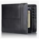 thumbnail image 1 of Cartera Hombre Piel Genuina Cartera Antirrobo Rfid/billetera Modelo Negro, 1 of 4