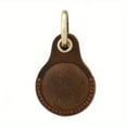 thumbnail image 5 of Compatible AirTag keychain leather case for Apple AirTag. Anti-lost secure keychain, for pet collars, luggage, and travel. Scratch-resistant protective weather tag keychain., 5 of 8