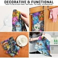 thumbnail image 7 of Coolnut Funny Cats Colorful Dish Towels for Kitchen Soft Tea Towel Set of 4 Absorbent Dishcloths Hand Towels for Drying Dish Cloths 28" x 18" Washcloth Gift, 7 of 7