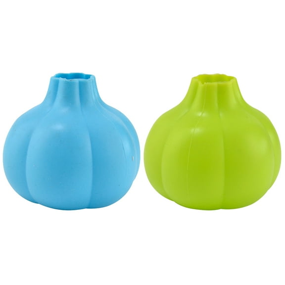 Silicone Garlic Peeler 2-Pack Garlic Skin Remover Roller Tube for Kitchen Use, Easy to Clean, , Assorted Colors for Home and Restaurant
