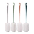 thumbnail image 1 of 4pcs Soft Sponge Bottle Cleaning Brush Plastic Handle Cup Brush Scrubber Washing Brush, 1 of 2