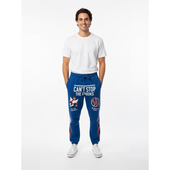Crooks & Castles Men's & Big Men's Graphic Jogger Pants, Can't Stop, Sizes XS-3XL