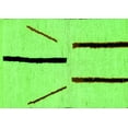 thumbnail image 1 of Ahgly Company Indoor Rectangle Solid Green Modern Area Rugs, 7' x 9', 1 of 4