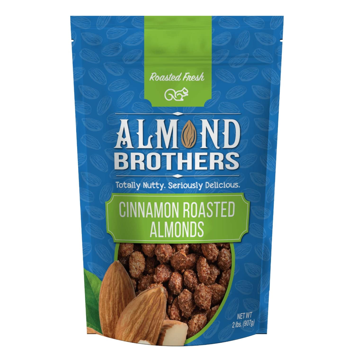 Almond Brothers Roasted Almonds Hand Crafted Cinnamon Glazed Roasted