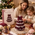 thumbnail image 6 of Crochet Christmas Tree Kit, DIY Beaded Christmas Tree Kit, Crochet Christmas Craft for Adults and Beginners, Handmade Woven Christmas Tree for Christmas Home Decor, 6 of 7