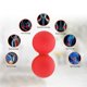thumbnail image 2 of Greeniant Pelota de masaje de cacahuete, pelota de masaje de silicona ligera portátil, pelota de relajación muscular multiusos para gimnasio en casa, Gimnasios en casa No.2 Greeniant OD010800-02, 2 of 6